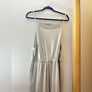Grey Tank Top Jumpsuit